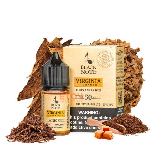 BLACK NOTE Virginia tobacco SALT